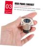 Hoement 2pcs USB Coupler USB Connector for Data Transfer Industrial Equipment Connector view 4