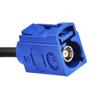SCREENTRONICS Navigation GPS Antenna with Fakra C Blue Connector Waterproof Compatible with Audi BMW Cadillac Chevrolet Chevy Dodge Ford GM GMC Jeep Mercedes RAM Truck SUV Car view 2