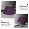 Cabilock Simple Fabric Lampshade Light Wall Decor Replacement for Ceiling Lamp Shades view 4