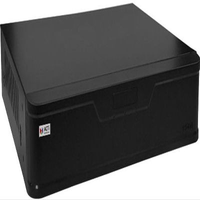 ACTi YVR-122 24-Channel 1-Bay H.265 Mini Standalone Hybrid DVR with Recording Throughput 40 Mbps, Supporting Video Source from TVI, AHD, CVI, CVBS and IP Camera, Web Client, Audio, DC 12V