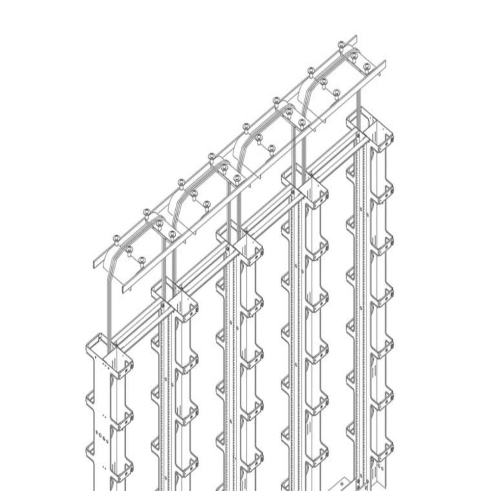 Chatsworth - 31472-718 - Chatsworth 31472-718 Alternate Space Cable Runway - Raceway - Black - 8.73 Length - 1 Pack