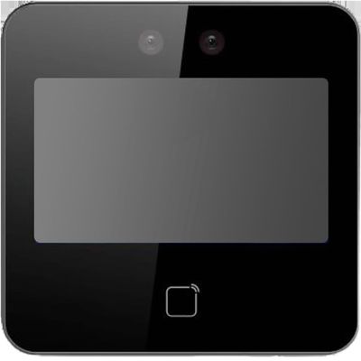 ACTi R71CF-311 2MP EM Face Recognition Reader and Controller (1500 Faces), 4.3" LCD Color Touch Screen, Audio, RJ-45, Wiegand, RS-485, QR Code Support, Bundled Power Adapter (DC 12V)