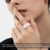 ASHATA R5S Smart Ring for Men and Women, Smart Ring Health Tracker, Water Proof Fitness Sleep Exercise Redord Steps Fitness Ring (Size 10) view 3