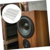 DirectNine Basics Vintage Speaker Cover Protective Mesh Fabric for Stereo Speakers Linen Grill Cloth Easy to Clean for Home Audio Stage Use view 2
