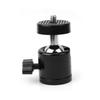 MERRYHAPY Mini Tripod Head for Camera and Camcorder 360-Degree Ball Head 1/4 Threaded Mount Black for DSLR and Smartphone Portable Photography Equipment view 1