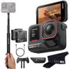 Insta360 Ace Pro 2 Basic Bundle- 8K Waterproof Action Camera Co-Engineered with Leica, Flagship 1/1.3" Sensor, 8K30, 4K60fps, Active HDR, 2.5" Flip Screen|Includes Invisible Selfie Stick view 1