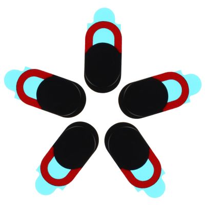 jojofuny 5pcs Premium Webcam Cover Privacy Stickers for Laptop Phone Anti-Hacking Camera Shield for Enhanced Security Ultra-Thin Design for All Devices