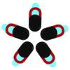 jojofuny 5pcs Premium Webcam Cover Privacy Stickers for Laptop Phone Anti-Hacking Camera Shield for Enhanced Security Ultra-Thin Design for All Devices view 1