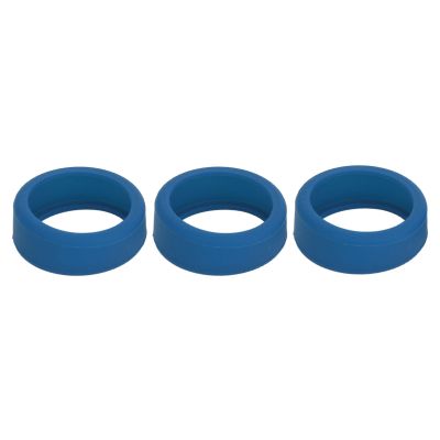 3PCS Silicone Ring Covers for Smart Ring Scratch Ring Protector Protective Sleeve Silicone Rings for Men Wedding Ring Protector (S)