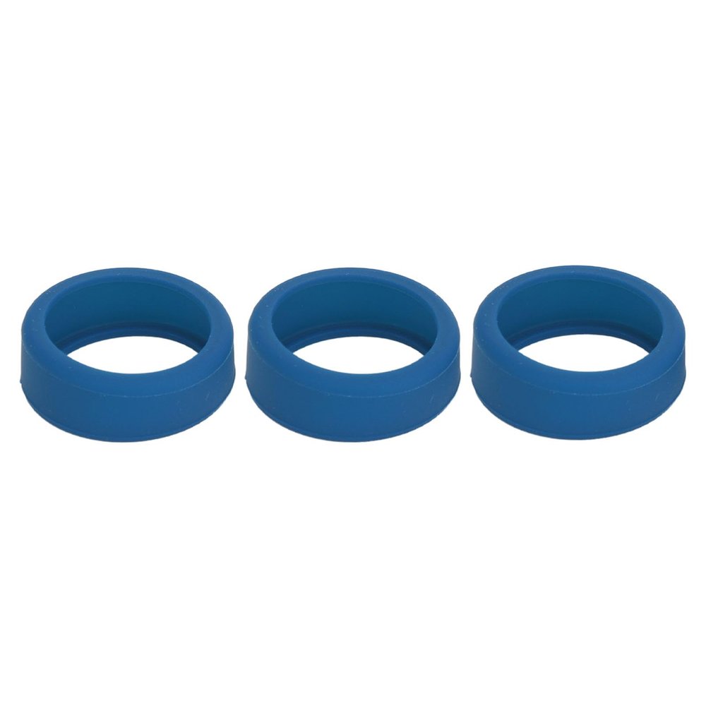 3PCS Silicone Ring Covers for Smart Ring Scratch Ring Protector Protective Sleeve Silicone Rings for Men Wedding Ring Protector (S)