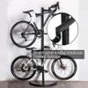 XLIHAWY Freestanding Bike Rack, Bicycle Storage Stand for Garage, Solid Steel Vertical Bike Racks, Indoor Garage Floor Stand, Strong Load-Bearing Capacity(0.75x2m/1pcs) view 4