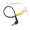 ULTECHNOVO 2.5mm to Car Camera Converter Cable for Rear View Camera Automotive Adapter view 2