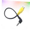 ULTECHNOVO 2.5mm to Car Camera Converter Cable for Rear View Camera Automotive Adapter view 3