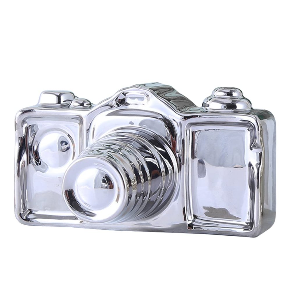 GRIRIW Ceramic Camera Model Ornament Creative Home Decor Table Adornment Nordic Style Camera Adornment