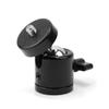 KONTONTY 360 Degree Mini Tripod Head 1/4 Thread for Cameras and Camcorders Black Compact Design for Photography and Videography view 1