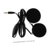 MUCKLILY Motorcycle Helmet Speaker Intercom Headset Helmet Earphones Bike Headset Microphone for Cyclists view 2