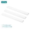 HARFINGTON 3pcs Cord Hider Wall 17inx2inx1in (LxWxH) PVC Cable Cover Self Adhesive Wire Hider Wall Mounted TV Cable Raceway for Cables Management (51in Total Length) view 3