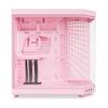 Hyte Y70 Mid-Tower ATX Gaming PC Desktop Case - Panoramic Tempered Glass - Dual Chamber - High Airflow Chassis - PCIE 4.0 Riser Cable Included - New Modern Aesthetic - Strawberry Milk (Pink) view 3