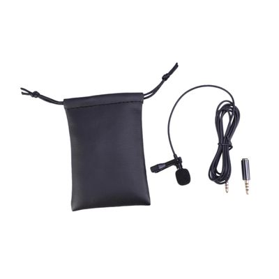 CAXUSD Lavalier Clip Microphone Plated for Interviews Video Conferencing Podcasting and Voice Dictation Compact Design for Easy Attachment and Versatile Sound Capture