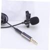 CAXUSD Lavalier Clip Microphone Plated for Interviews Video Conferencing Podcasting and Voice Dictation Compact Design for Easy Attachment and Versatile Sound Capture view 2
