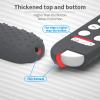 Silicone Remote Case Protective Cover Sleeve for Google GY3LE for Google TV Streamer 4K TV 2024 Remote Controller Anti-Slip Anti-Drop Soft Skin Protector with Lanyard (Dark Gray) view 3