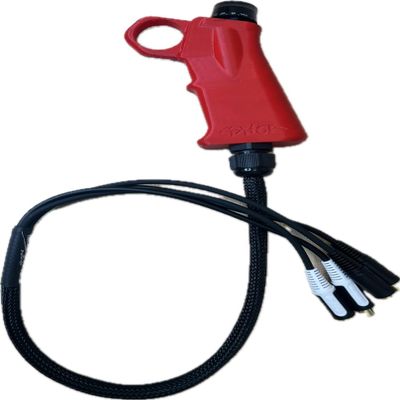 Sky High Car Audio Exclusive Grip Bass Knob (Red)