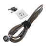 jojofuny 2m Creative Thickened Laptop Lock Cable Security Lock for Notebook and Tablet for Use Unlocking view 1