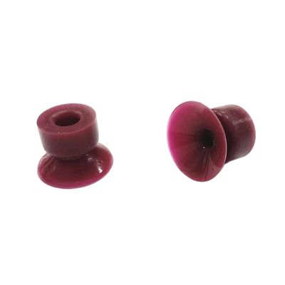 LBIYQARNEX 100pcs Purple Rubber Sucker for Book Binding Machine Printer Parts