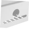 CIYODO Practical Power Cord Storage Box Wire Organizer for Home Office Dustproof Design Hollow Ventilation for Cables Chargers Power Strips White view 3