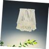 BESTOYARD Cotton Rope Macrame Lamp Shade Replacement for Floor and Table Lamps Handcrafted Woven Design for Cozy Home Decor Bedroom Living Room and Hospitality Spaces view 3