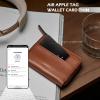 ZCJ Wallet Tracker Card, Compatible with Find My App(iOS Only), for Luggage Tag, Purse, Passport,Key,IP67 Waterproof,Slim Smart Bluetooth Tracking Tag with Key Chain Hole (Recharge Version-2 Pack) view 2