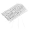 KICHOUSE 500pcs 15cm Plastic Coated Iron Wire Ties Cable Wrap Organizers for Cords Cables view 1