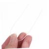 KICHOUSE 500pcs 15cm Plastic Coated Iron Wire Ties Cable Wrap Organizers for Cords Cables view 3