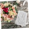 KICHOUSE 500pcs 15cm Plastic Coated Iron Wire Ties Cable Wrap Organizers for Cords Cables view 4