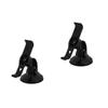 FELTECHELECTR 2pcs Adjustable Rotating Cup Car Mount Holder for Easy to Install Windshield Dashboard