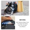 BEIYANG 13.8x13.8 Inch Camera Protective Wrap, Lens Protector Wrapper, Magic Self-Adhesive Cloth for Camera/Lens/Phone/DSLR/Laptop/Accessories, Anti Scratch Equipment Wrap Storage Pouch view 3