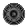 MFR Ceiling Speaker, 6.5" 120 Watt 2-Way, in-Ceiling Speaker with Pivoting 1" Titanium Dome Tweeter and No-Rusty Low Profile Magnetic Grille view 1