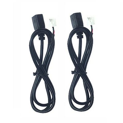 Zkbszn Car Stereo Flush Mount USB Port Panel Extension Cable Adapter 1m 4 Pin+6 Pin Connector Auto Accessories