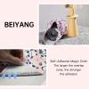 13.8x13.8 Inch Camera Protective Wrap, Lens Protector Wrapper, Pink Panda Pattern Magic Self-Adhesive Cloth for Camera/Lens/Phone/DSLR/Laptop/Accessories, Anti Scratch Equipment Wrap Storage Pouch view 4