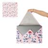 Camera Protective Wrap, Lens Protector Wrapper, 22 x 22 Inch Pink Panda Pattern Magic Self-Adhesive Cloth for Camera/Lens/Phone/DSLR/Laptop/Accessories, Anti Scratch Equipment Wrap Storage Pouch view 1