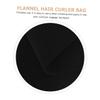6Pcs Flannelette Hair Tool Travel Bags with Drawstring Closure view 2