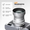 Freewell 1.5X Telephoto Lens Compatible with Fuji X100VI X100V, Enhanced Zoom and Lightweight Design view 2