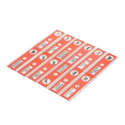 Lab Microscope Accessories 48pcs Kids Plastic Prepared Microscope Slides for Stereo Microscopes