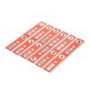 Lab Microscope Accessories 48pcs Kids Plastic Prepared Microscope Slides for Stereo Microscopes view 1