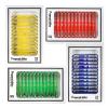 Lab Microscope Accessories 48pcs Kids Plastic Prepared Microscope Slides for Stereo Microscopes view 2