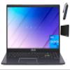 ASUS L510 Ultra Thin Laptop, 15.6 FHD Display, Intel Celeron N4020, 4GB RAM, 128GB eMMC, 1 Year Microsoft 365 Included, 180 Degree Hinge, Win11 Home, Backlit Keyboard, Black with Accessories view 1