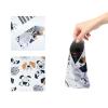BEIYANG Camera Protective Wrap, Lens Protector Wrapper,13.8x13.8 Inch Magic Self-Adhesive Cloth for Camera/Lens/Phone/DSLR/Laptop/Accessories, Anti Scratch White Pattern Wrap Storage Pouch view 1