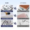BEIYANG Camera Protective Wrap, 22x22 Inch Lens Protector Wrapper, Magic Self-Adhesive Cloth for Camera/Lens/Phone/DSLR/Laptop/Accessories, Anti Scratch Equipment Wrap Storage Pouch view 2