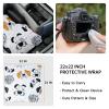 BEIYANG Camera Protective Wrap, 22x22 Inch Lens Protector Wrapper, Magic Self-Adhesive Cloth for Camera/Lens/Phone/DSLR/Laptop/Accessories, Anti Scratch Equipment Wrap Storage Pouch view 3