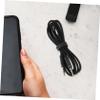4pcs Male to Male Nylon Audio Aux Cable Durable Stereo Audio Cord for Headphones Speakers Tablets Laptops Tangle Design Compatible with Devices view 2